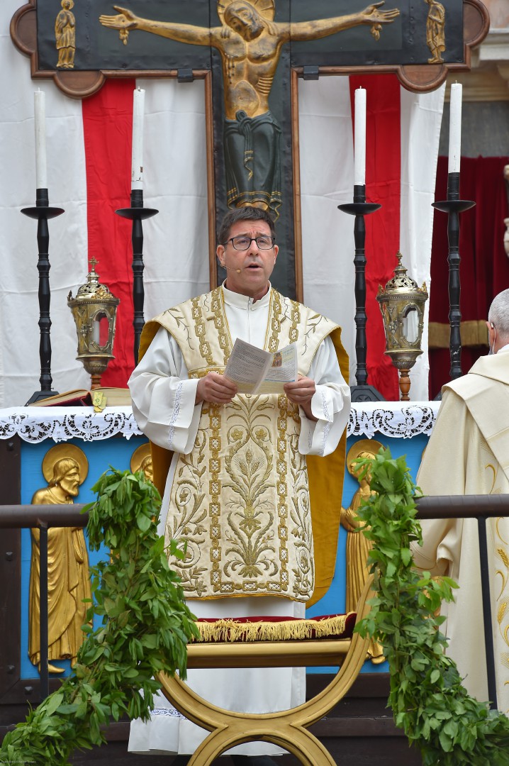 Legnano palio santa messa - don Stefano Valsecchi
