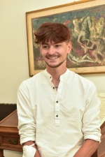 VARESE ALESSANDRO COVI IN VISITA ALLA REDAZIONE DEL QUOTIDIANO LA PREALPINA