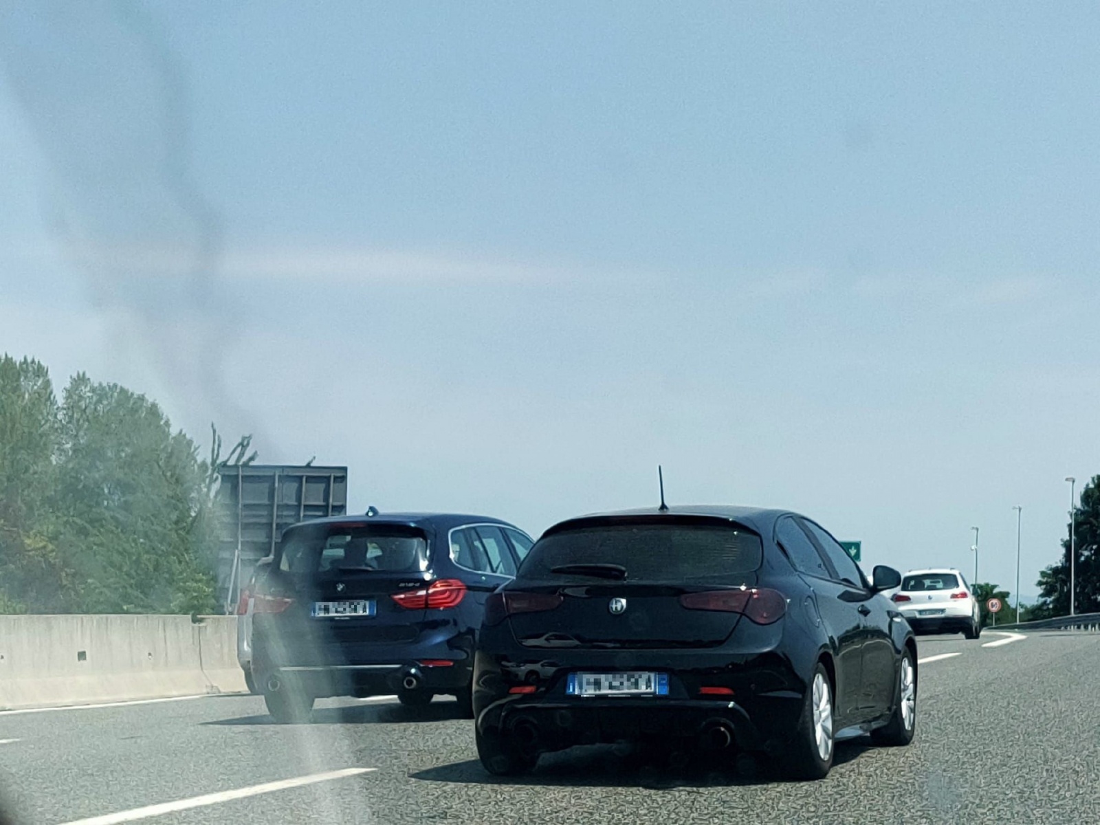 Incidente coda A8 Busto-Gallarate