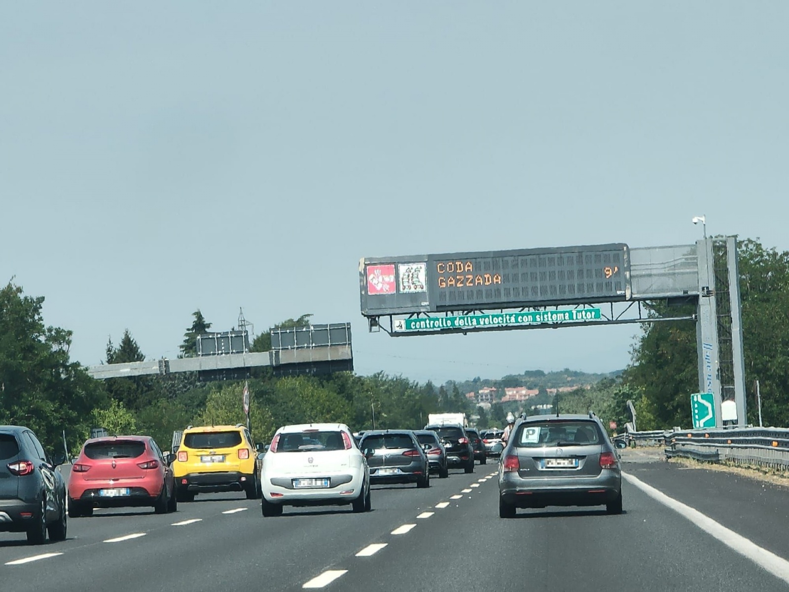 Incidente coda A8 Busto-Gallarate