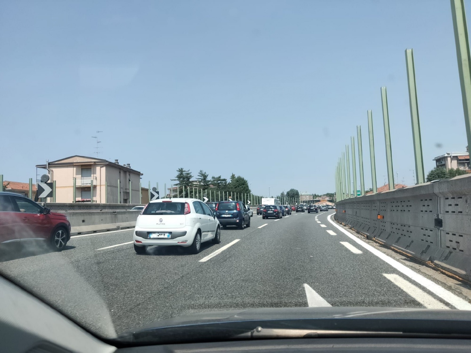 Incidente coda A8 Busto-Gallarate