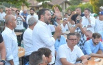 CARONNO VARESINO MATTEO SALVINI INCONTRA I SINDACI LEGHISTI ALLA FESTA DELLA LEGA