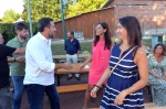 CARONNO VARESINO MATTEO SALVINI INCONTRA I SINDACI LEGHISTI ALLA FESTA DELLA LEGA