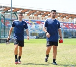 BUSTO ARSIZIO RADUNO PRO PATRIA CALCIO STAGIONE 2022-2023 NELLA FOTO VARGAS LE NOCI