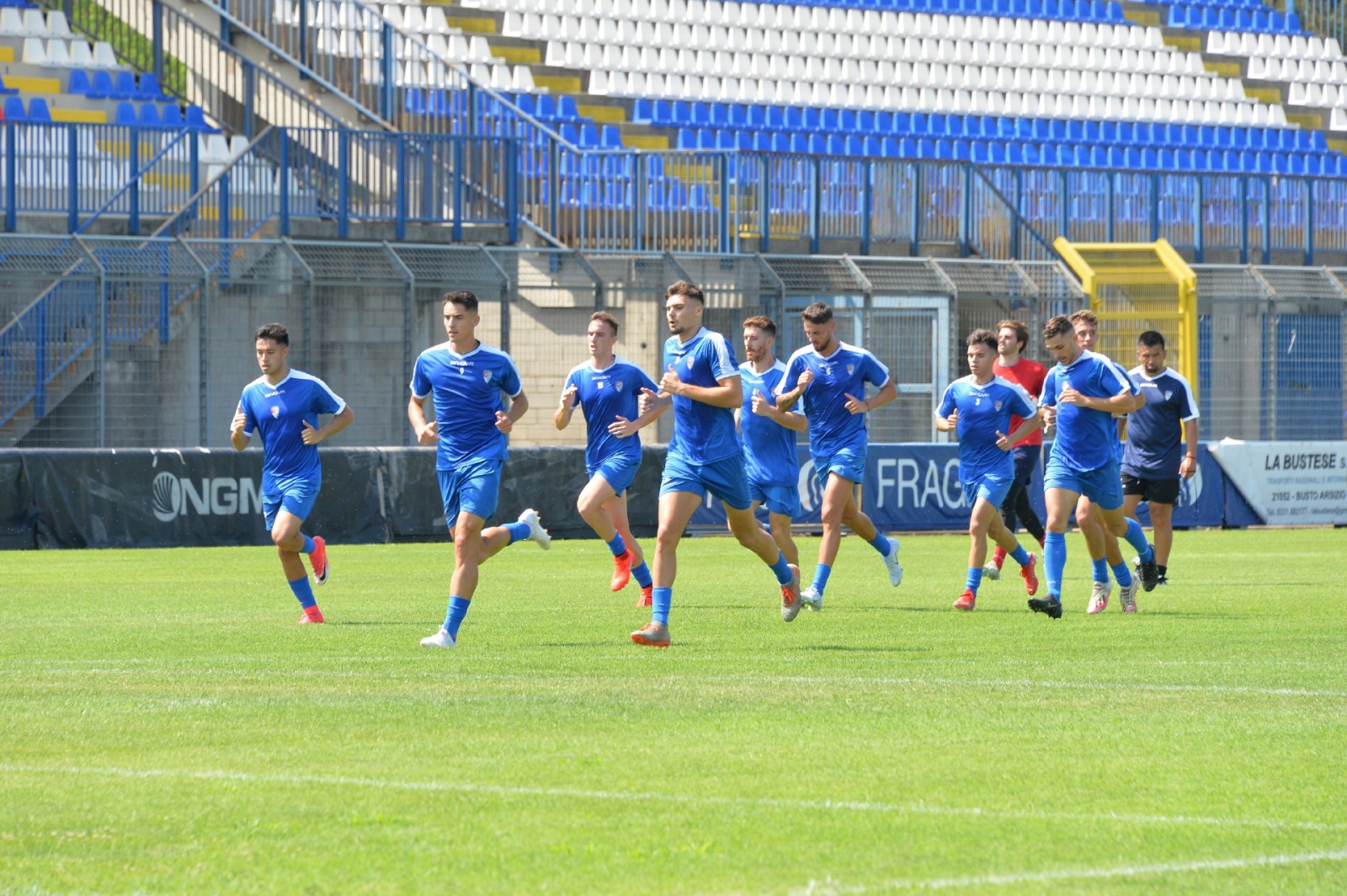 BUSTO ARSIZIO RADUNO PRO PATRIA CALCIO STAGIONE 2022-2023 NELLA FOTO