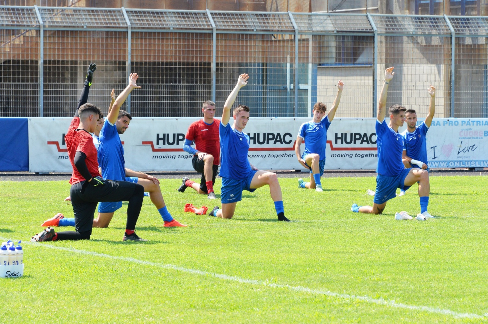 BUSTO ARSIZIO RADUNO PRO PATRIA CALCIO STAGIONE 2022-2023 NELLA FOTO