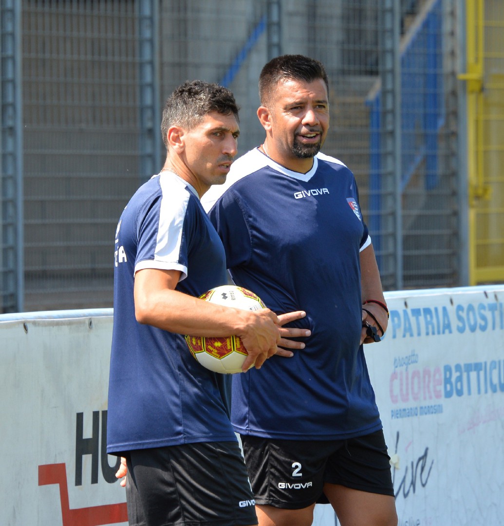 BUSTO ARSIZIO RADUNO PRO PATRIA CALCIO STAGIONE 2022-2023 NELLA FOTO VARGAS LE NOCI