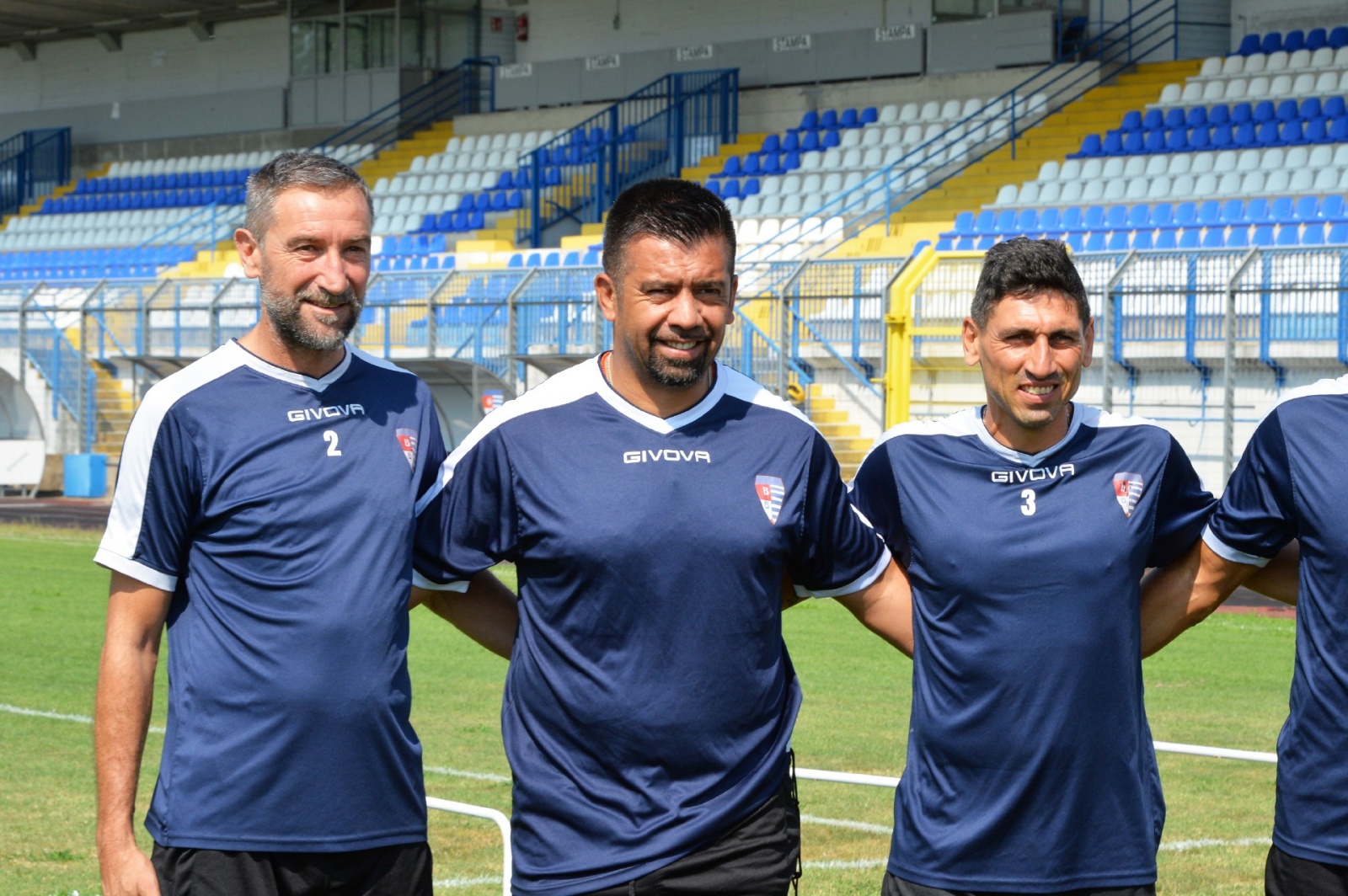 BUSTO ARSIZIO RADUNO PRO PATRIA CALCIO STAGIONE 2022-2023 NELLA FOTO JORGE VARGAS SALA E LE NOCI