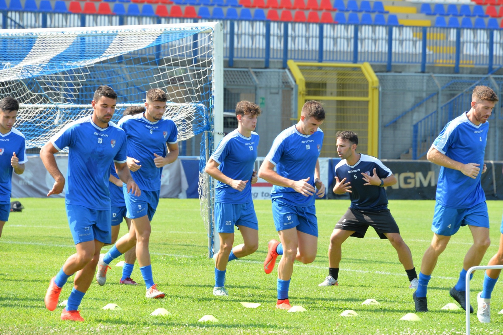 BUSTO ARSIZIO RADUNO PRO PATRIA CALCIO STAGIONE 2022-2023 NELLA FOTO