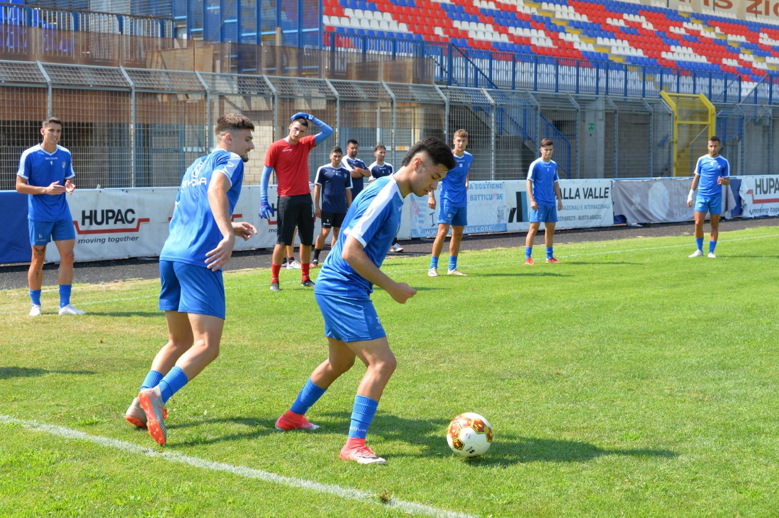 BUSTO ARSIZIO RADUNO PRO PATRIA CALCIO STAGIONE 2022-2023 NELLA FOTO