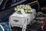 Il funerale della piccola Diana Pifferi nella chiesa dei santi Pietro e Paolo a San Giuliano Milanese, 29 Luglio 2022.ANSA/MATTEO CORNER