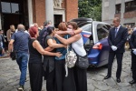 Il funerale della piccola Diana Pifferi nella chiesa dei santi Pietro e Paolo a San Giuliano Milanese, 29 Luglio 2022.ANSA/MATTEO CORNER