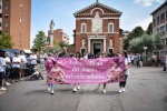 Il funerale della piccola Diana Pifferi nella chiesa dei santi Pietro e Paolo a San Giuliano Milanese, 29 Luglio 2022.ANSA/MATTEO CORNER