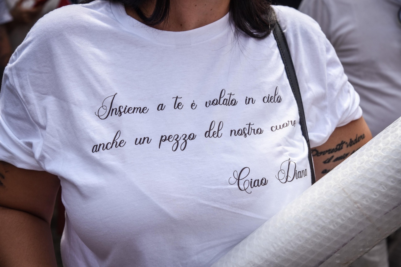 Il funerale della piccola Diana Pifferi nella chiesa dei santi Pietro e Paolo a San Giuliano Milanese, 29 Luglio 2022.ANSA/MATTEO CORNER