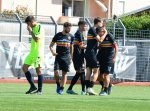BORGOSESIA PRO PATRIA VERBANIA CALCIO NELLA FOTO TETTAMANTI GOL VERBANIA