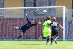 BORGOSESIA PRO PATRIA VERBANIA CALCIO NELLA FOTO TETTAMANTI GOL VERBANIA