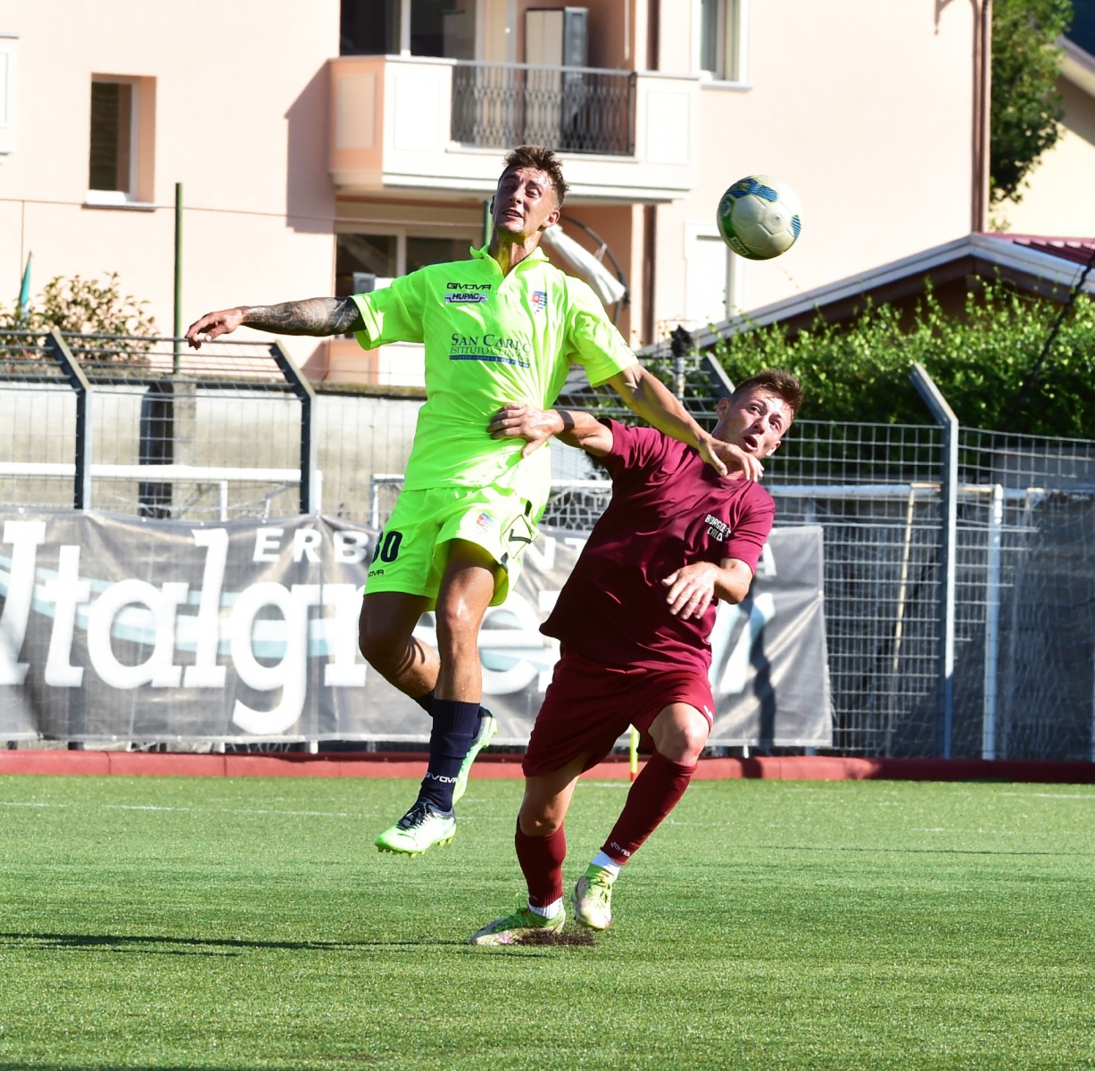 BORGOSESIA PRO PATRIA BORGOSESIA CALCIO NELLA FOTO CASTELLI