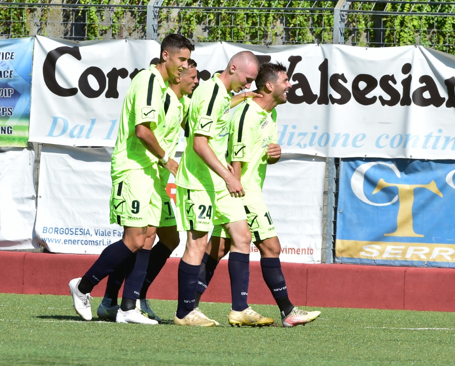 BORGOSESIA PRO PATRIA VERBANIA CALCIO NELLA FOTO NICCO IL SUO GOL