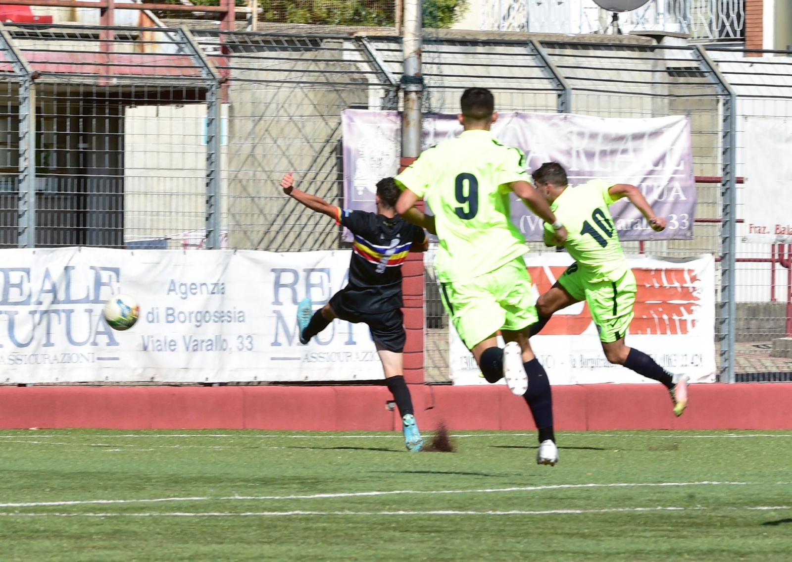 BORGOSESIA PRO PATRIA VERBANIA CALCIO NELLA FOTO NICCO IL SUO GOL