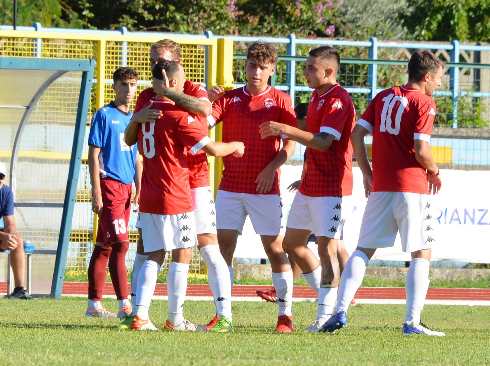 CARATE BRIANZA CITTA’ DI VARESE FOLGORE CARATESE NELLA FOTO DISABATO QUARTO GOL VARESE
