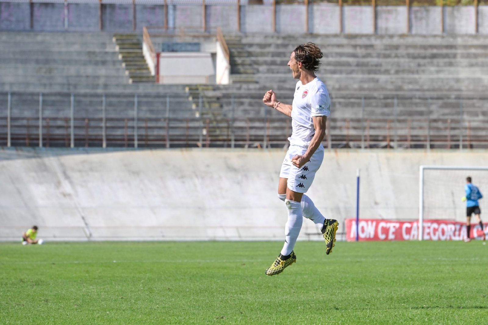 VARESE CALCIO SERIE D CITTA’ DI VARESE VS. ALCIONE MILANO NELLA FOTO ESULTANZA VARESE FERRARIO CARLO EMANUELE℀