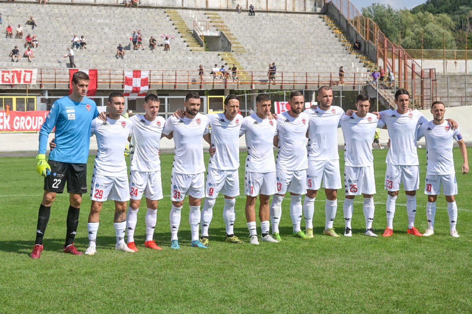 VARESE CALCIO SERIE D CITTA’ DI VARESE VS. ALCIONE MILANO NELLA FOTO FORMAZIONE