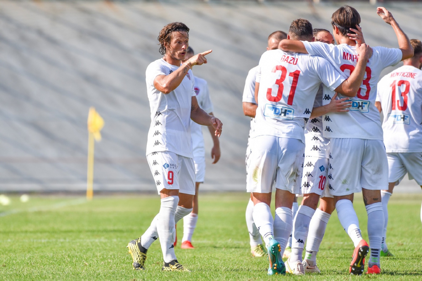 VARESE CALCIO SERIE D CITTA’ DI VARESE VS. ALCIONE MILANO NELLA FOTO ESULTANZA VARESE FERRARIO CARLO EMANUELE꿝b
