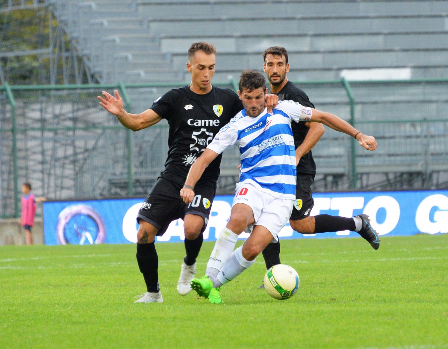 BUSTO ARSIZIO PRO PATRIA ARZIGNANO CALCIO NELLA FOTO NICCO