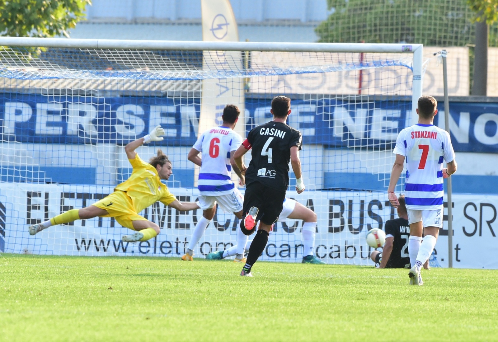 BUSTO ARSIZIO PRO PATRIA ARZIGNANO CALCIO NELLA FOTO DEL FAVERO