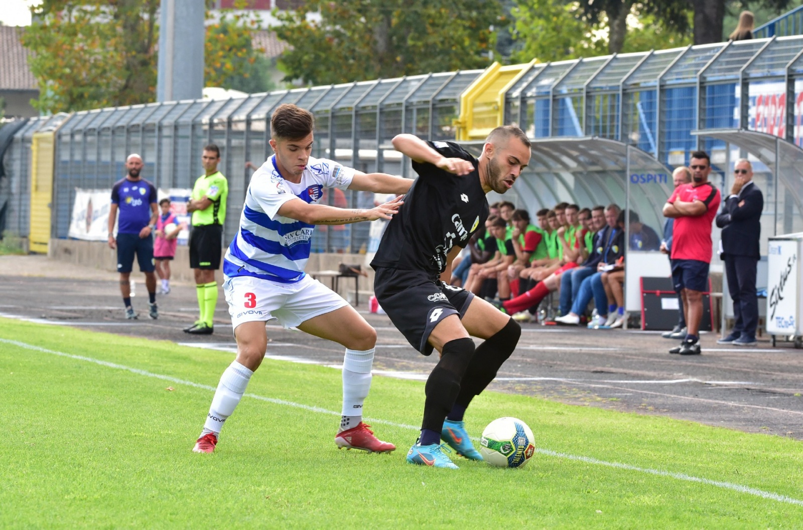 BUSTO ARSIZIO PRO PATRIA ARZIGNANO CALCIO NELLA FOTO NDRECKA