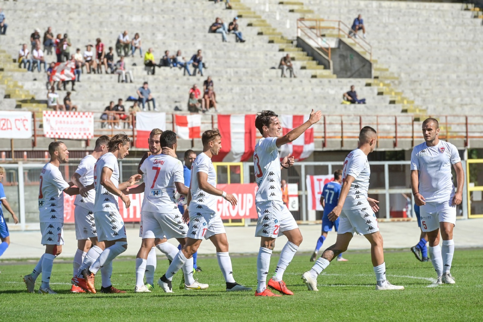 VARESE CALCIO SERIE D CITTA’ DI VARESE VS. SEREGNO NELLA FOTO ESULTANZA VARESE MAPELLI FRANCESCO䯠侇