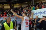 VARESE BASKET OPENJOBMETIS VARESE-DINAMO SASSARI NELLA FOTO ESULTANZA FINALE FERRERO