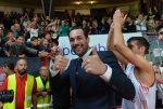 VARESE BASKET OPENJOBMETIS VARESE-DINAMO SASSARI NELLA FOTO ESULTANZA FINALE BRASE