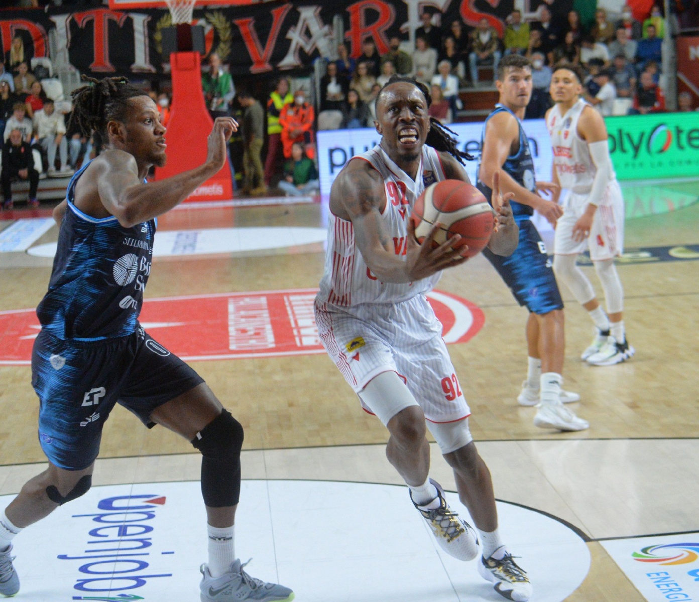 VARESE BASKET OPENJOBMETIS VARESE-DINAMO SASSARI NELLA FOTO JOHNSON