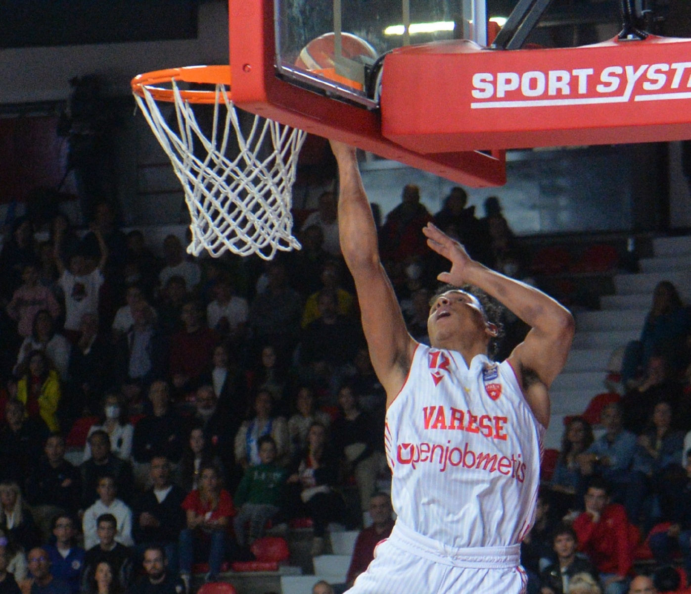 VARESE BASKET OPENJOBMETIS VARESE-DINAMO SASSARI NELLA FOTO REYES