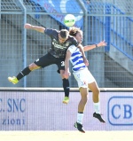 BUSTO ARSIZIO PRO PATRIA PRO VERCELLI CALCIO NELLA FOTO PEROTTI
