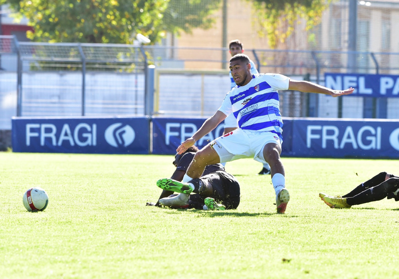 BUSTO ARSIZIO PRO PATRIA PRO VERCELLI CALCIO NELLA FOTO CHAKIR