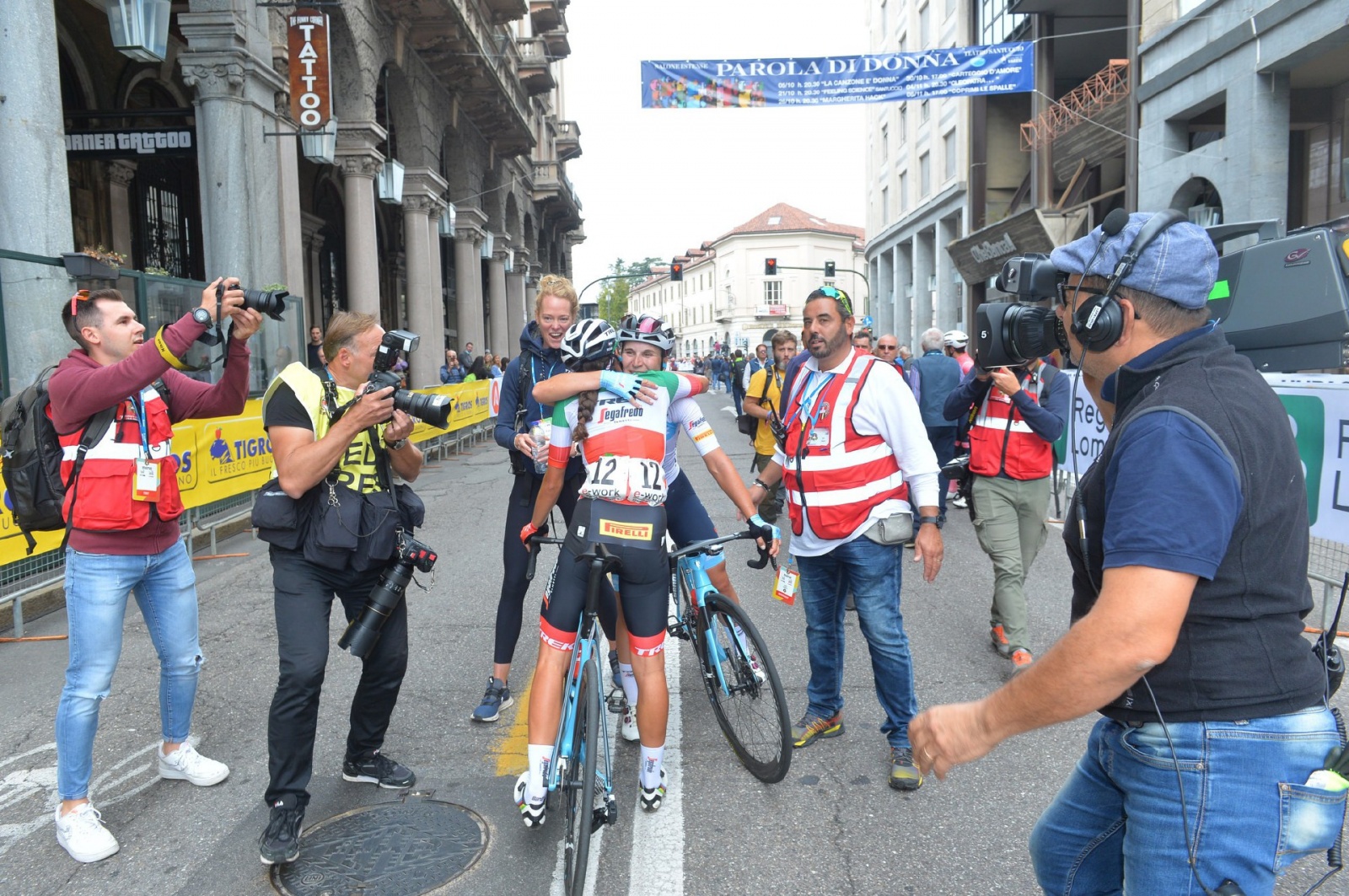 VARESE ARRIVO E PREMIAZIONE TRE VALLI WOMEN 2022