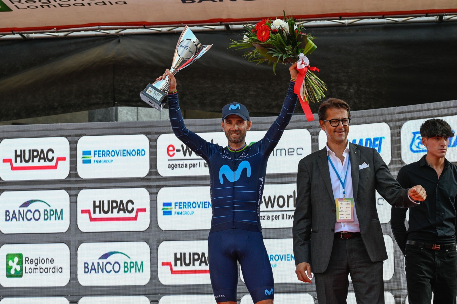 CICLISMO 101ESIMA EDIZIONE TRA VALLI VARESINE 2022 NELLA FOTO ALEJANDRO VALVERDE