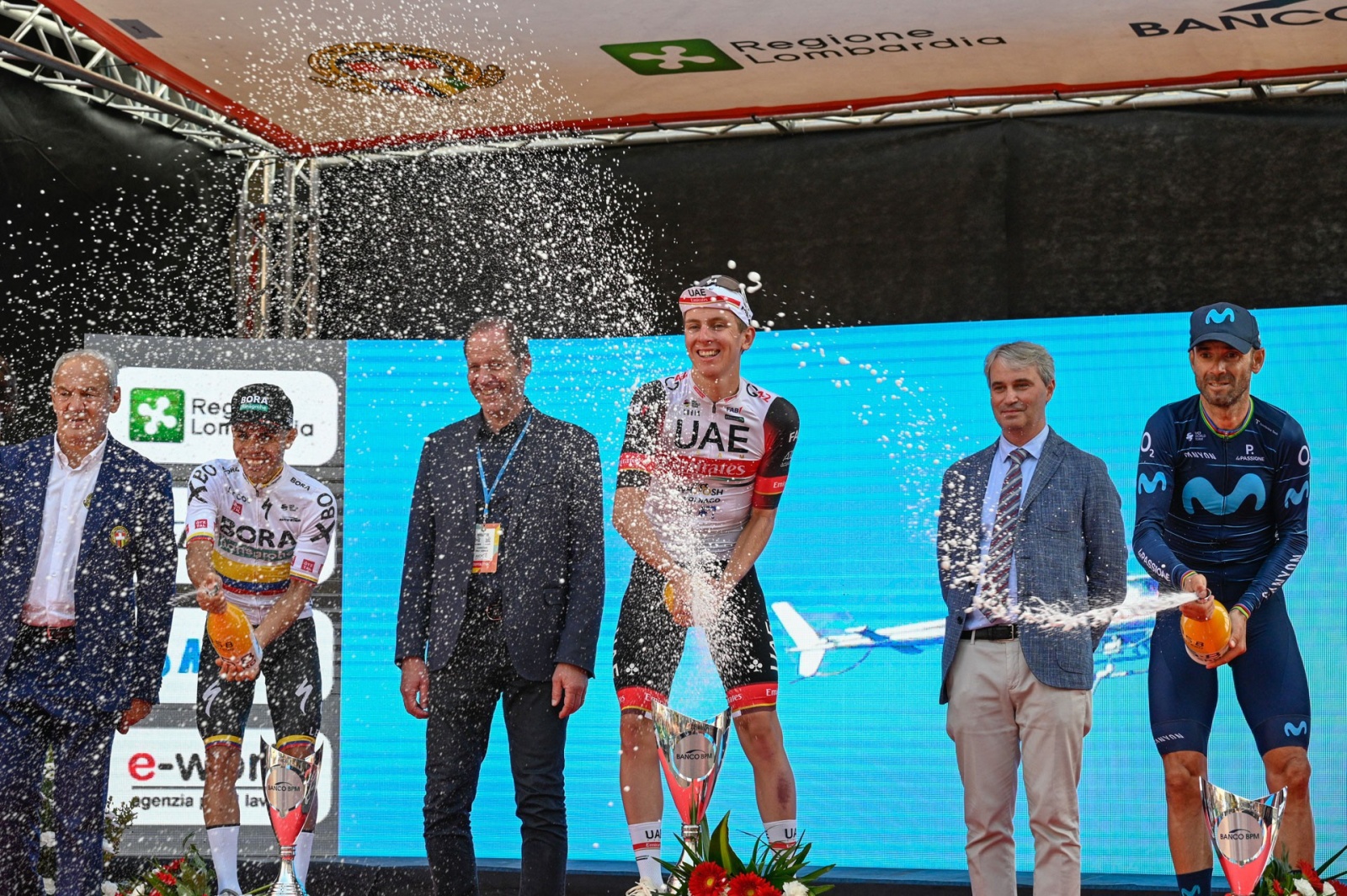 CICLISMO 101ESIMA EDIZIONE TRA VALLI VARESINE 2022 IL VINCITORE TADEJ POGACAR