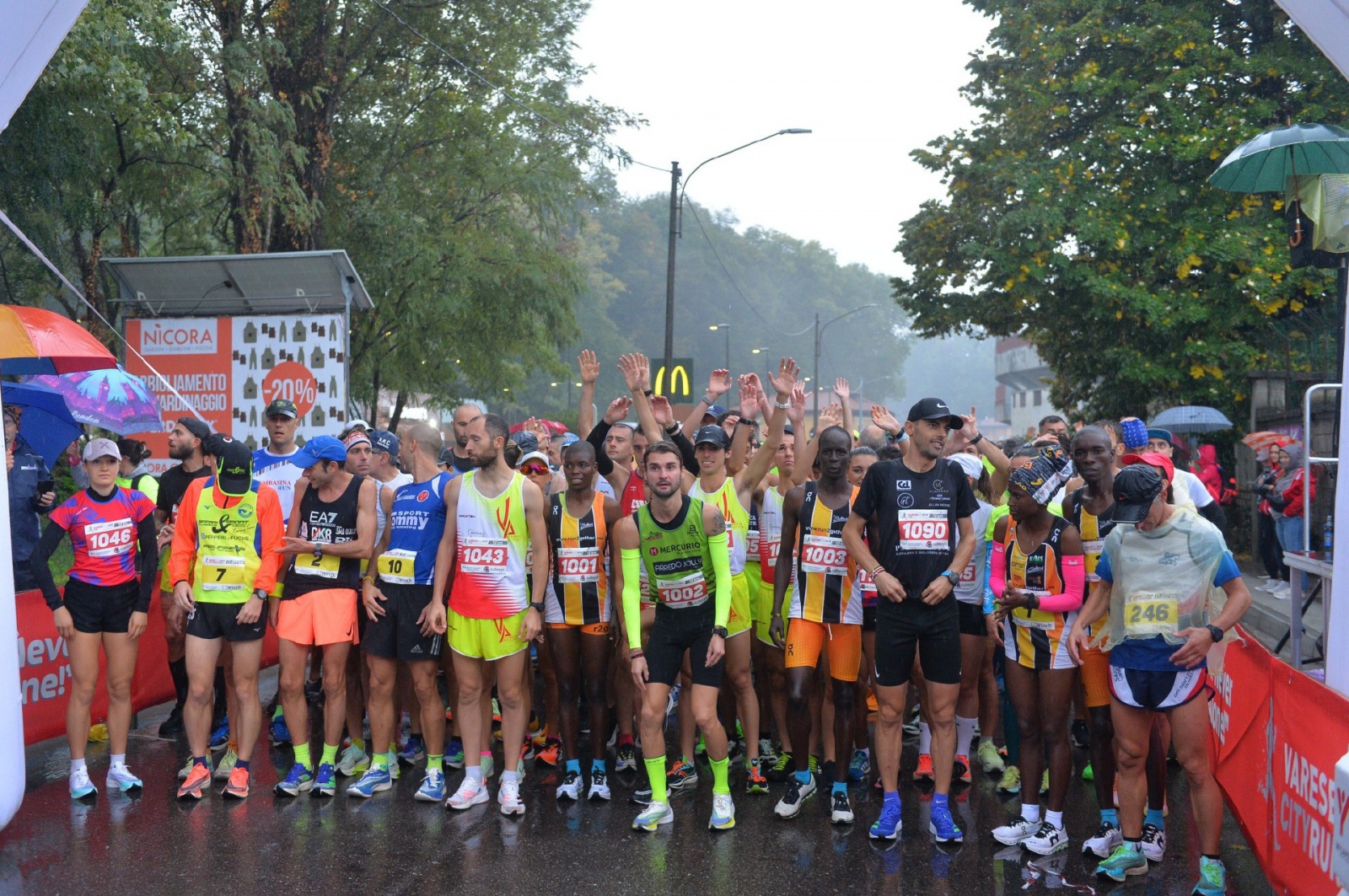 VARESE PREPARAZIONE ATLETI E PARTENZE VARESE CITYRUN 2022