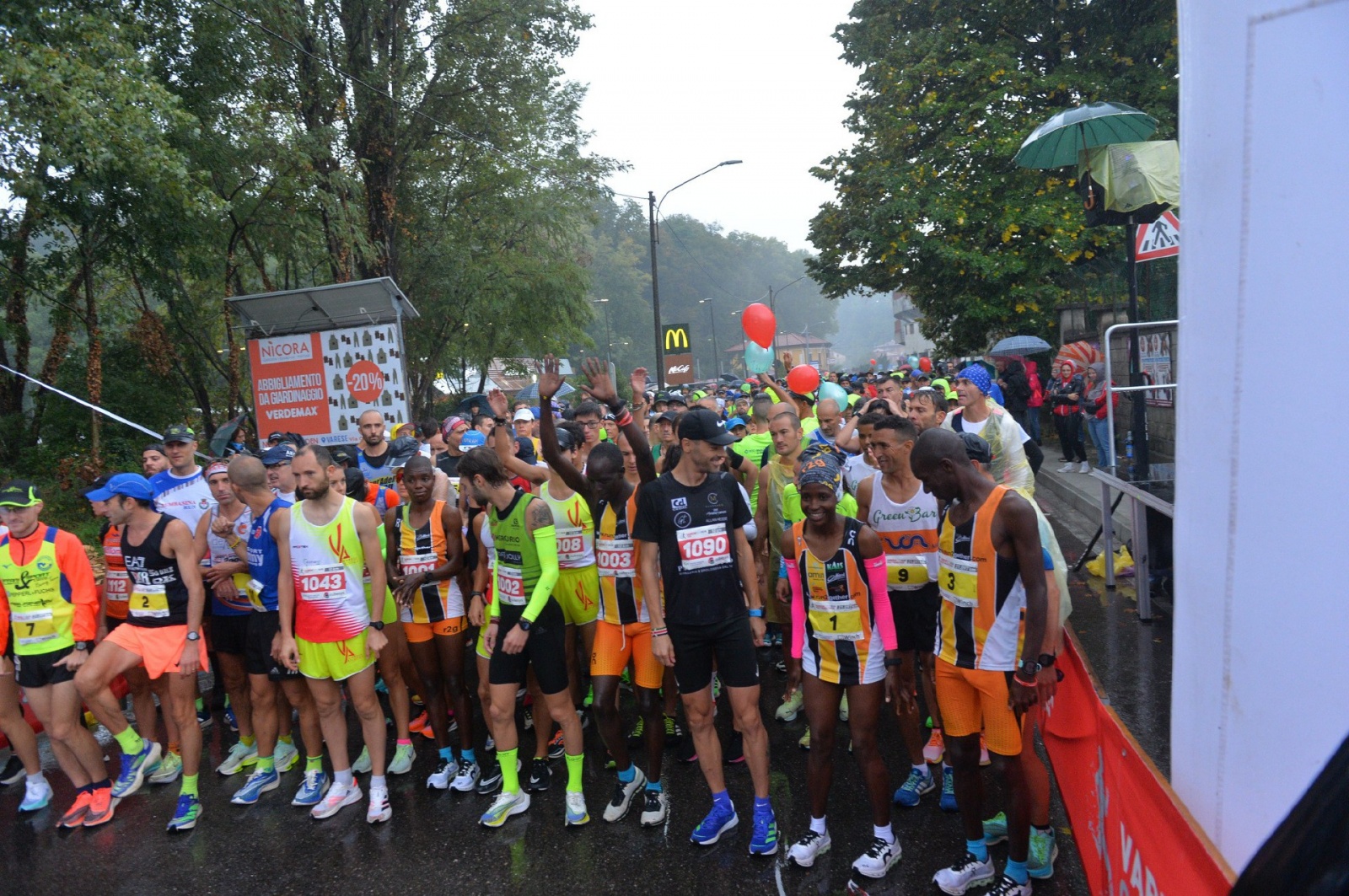 VARESE PREPARAZIONE ATLETI E PARTENZE VARESE CITYRUN 2022