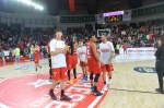VARESE BASKET OPENJOBMETIS VARESE-TRENTO NELLA FOTO GIOCATORI DELUSI