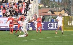VENEGONO SUPERIORE CALCIO SERIE D COPPA ITALIA VARESINA VS. CITTA’ DI VARESE NELLA FOTO AZIONE DI CAPPAI ROBERTOᛔ