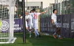 VENEGONO SUPERIORE CALCIO SERIE D COPPA ITALIA VARESINA VS. CITTA’ DI VARESE NELLA FOTO ESULTANZA VARESE澜ᒼ