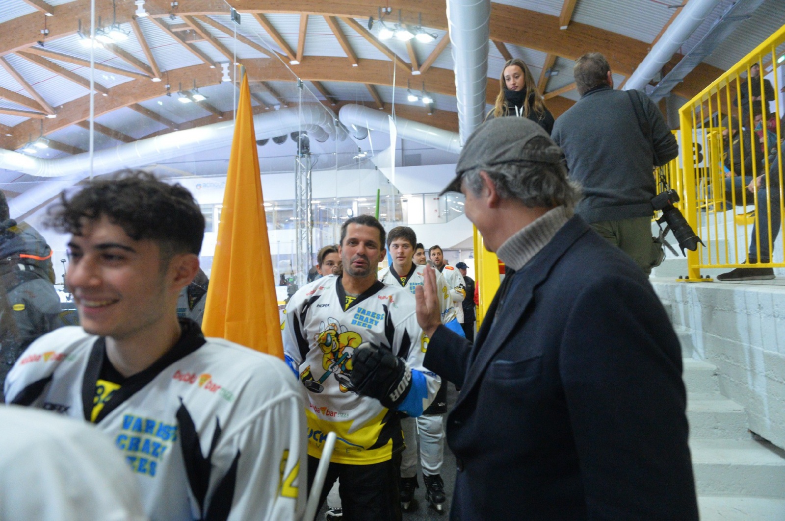 VARESE INAUGURAZIONE PALAGHIACCIO AL PUBBLICO