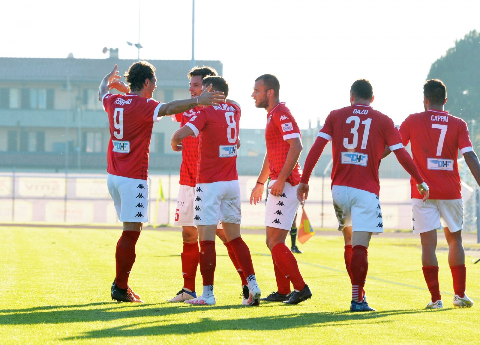 BRUSAPORTO BRUSAPORTO CALCIO CITTAÕ DI VARESE NELLA FOTO ESULTANZA PIRACCINI