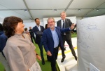 VARESE INAUGURAZIONE 40° FIERA DI VARESE IN LOCALITA' SCHIRANNA NELLA FOTO FIRMA BOBINA CARTA MARONI
