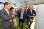 VARESE INAUGURAZIONE 40� FIERA DI VARESE IN LOCALITA' SCHIRANNA NELLA FOTO MARONI MARANTELLI