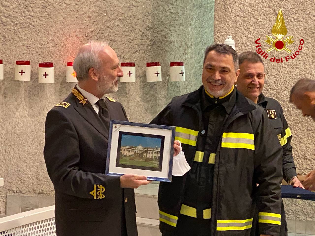 Vigili del fuoco Varese - Celebrazioni Santa Barbara